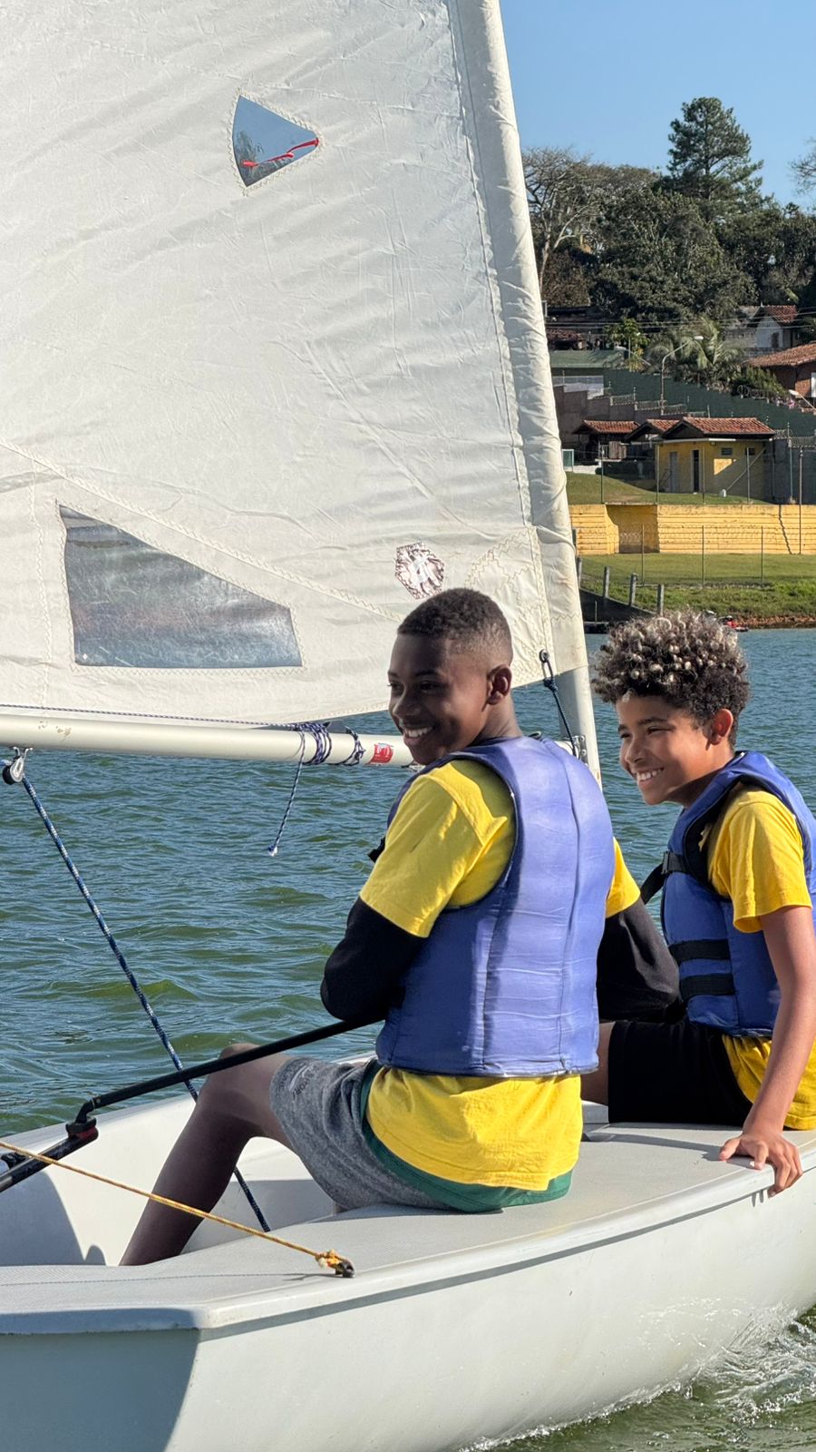 Vela no Clube Náutico Guarapiranga